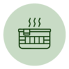 Hot Tubs with Mountain View Icon
